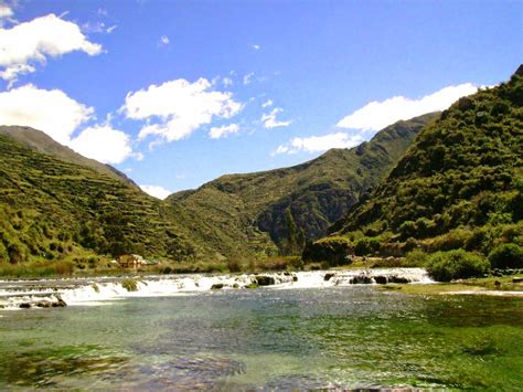 Huancaya Belleza Natural Y Sus Mini Cascadas Arqueología Del Perú