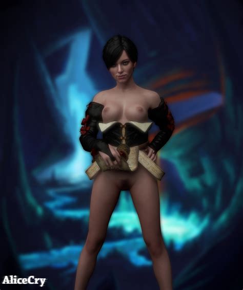 Rule 34 1girls 3d Alicecry Areolae Black Hair Breasts Cd Projekt Red