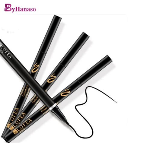 by hanaso hot selling waterproof dark brown eyeliner liquid make up beauty eye liner pencil high