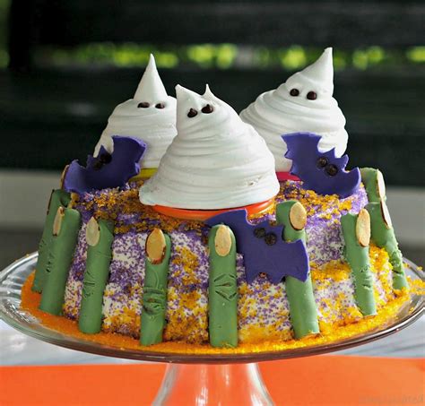 Halloween Glow Cake - Simply Sated