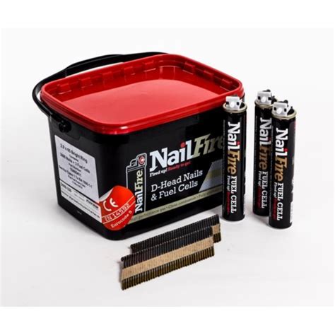 Nailfire Nail And Fuel Packs Nailfire 1st Fix Range Collated Nails