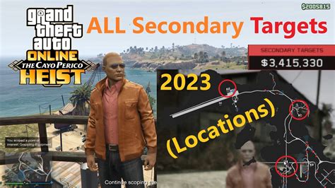 100 Find All Secondary Target Locations Cayo Perico Heist Scope