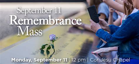 Barry University News September 11 Remembrance Mass