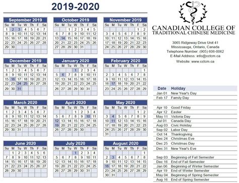 Collect Calendar 2020 Canada Calendar Printables Free Blank