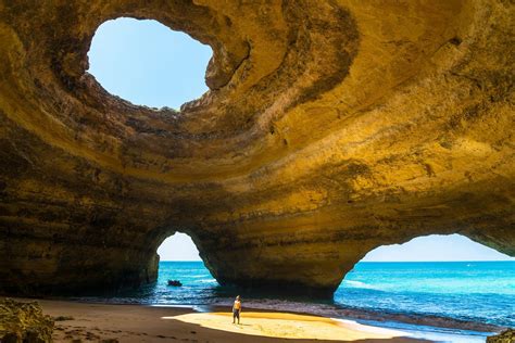 Benagil Sea Cave In Algarve Portugal Is Featured On The Daily Mail