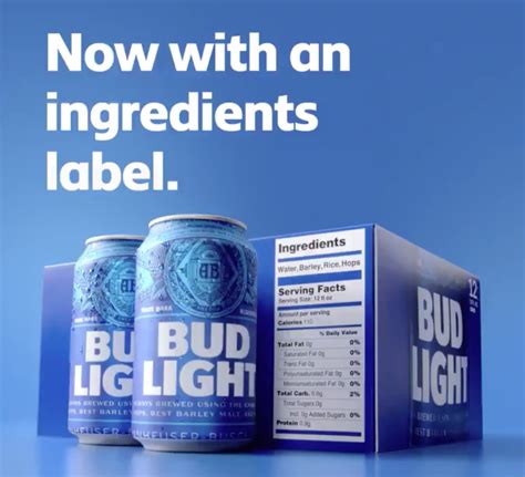 We did not find results for: Bud Light releases dietary information