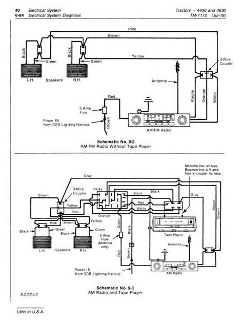 John Deere 4430 Tractor Wiring Diagram Wiring Diagram And Schematics