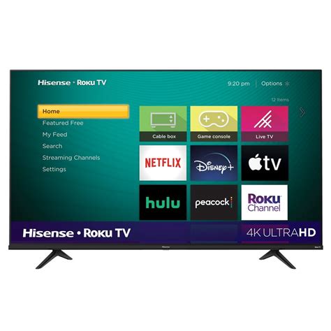 Hisense 65 Class 4k Uhd Led Roku Smart Tv Hdr 65r6e4