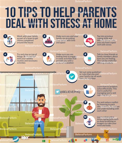10 Tips To Help Parents Deal With Stress At Home Believeperform The