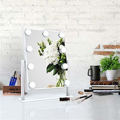 Fenchilin Hollywood Mirror With Light Large Lighted Makeup Mirror