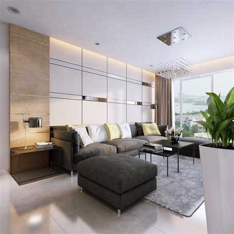 Sleek Living Room Interior Design Ideas