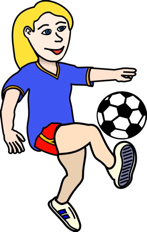 Kids Playing Soccer Clip Art Clipart Best