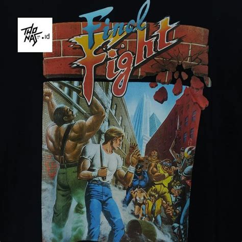 Vintage Vintage Capcom Final Fight Video Game T Shirt Grailed