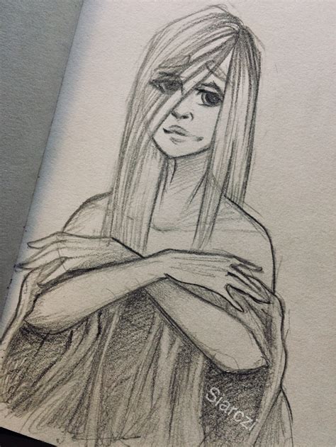 Sad Girl Face Sketch At Explore