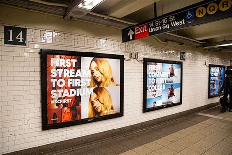 Subway Advertising • Digital And Traditional Outdoor Advertising New