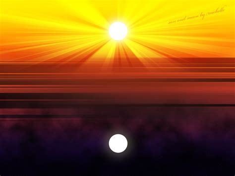 Download Sun Moon Background By Hearttaco Customization Wallpaper