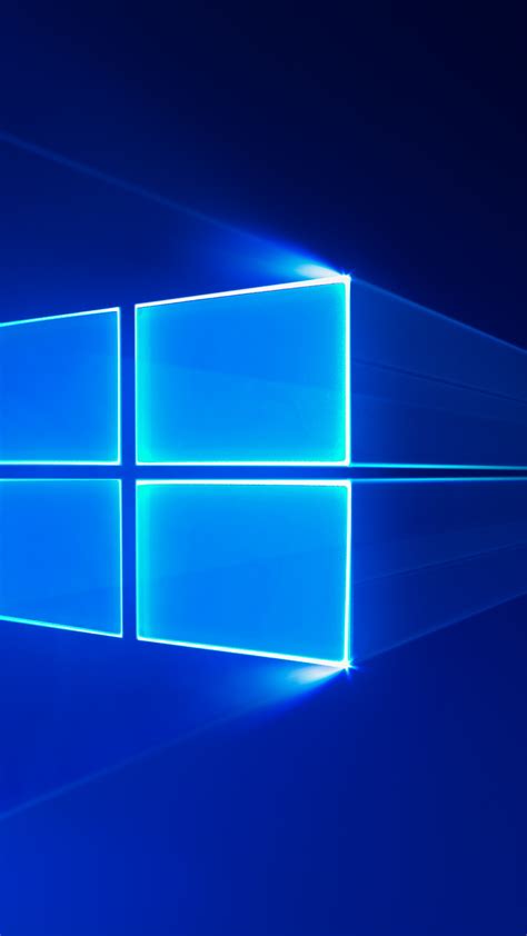 Wallpaper Windows 10 S Stock Blue Hd 4k Technology