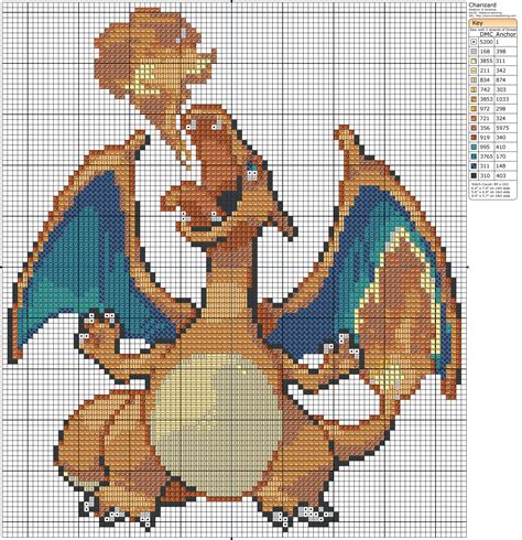 Charizard Kandi Pattern Pokemon Cross Stitch Patterns Pixel Art My Xxx Hot Girl