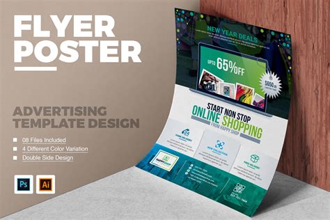 Product Promotional Flyer-Poster | Creative Illustrator Templates ...