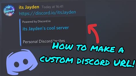 How To Make Custom Discord Invite Link