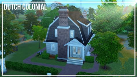 Traditional Brick Mansion The Sims 4 Speed Build Simmernick Youtube