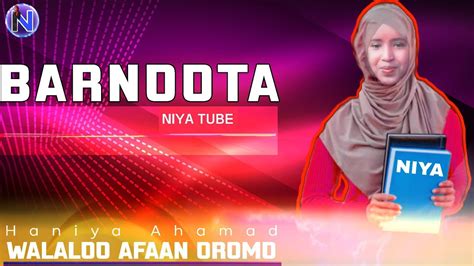 Haniya Ahamad Walaloo Afaan Oromoo Barnoota New Official Video