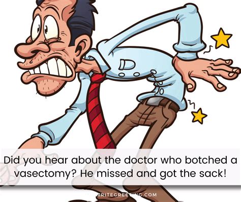 funny vasectomy quotes to get him through the procedure the write greeting