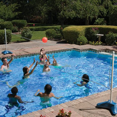 Poolmaster Volleyball And Badminton Game Combo Hansens Pool And Spa