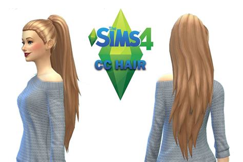 Sims 4 Cc Very Long Hair Long Hair