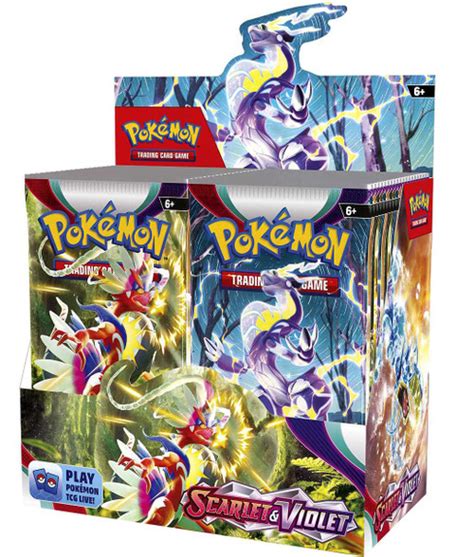 Pokemon Trading Card Game Scarlet Violet Base Set Booster Box 36 Packs