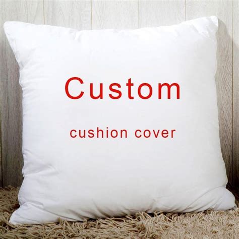 Custom Throw Pillow Cover Personalized Pillow Case Your Custom Design