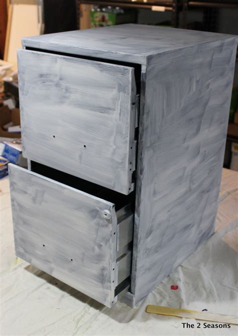 Most people have a metal file cabinet lying around the house storing the ever important files. How to update a file cabinet
