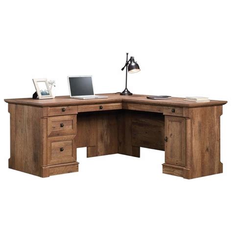 Pemberly Row Home Office L Shaped Corner Desk With Computer Tower