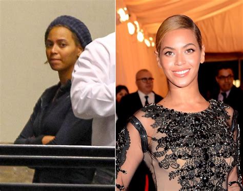 Stars Go Makeup Free Beyonce Without Makeup Celebs Without Makeup