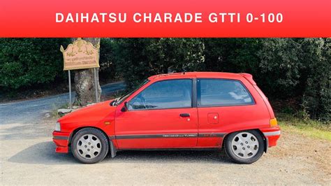 Daihatsu Charade GTti Accelerazione 0 100 Km H Auto Turbo Giapponesi
