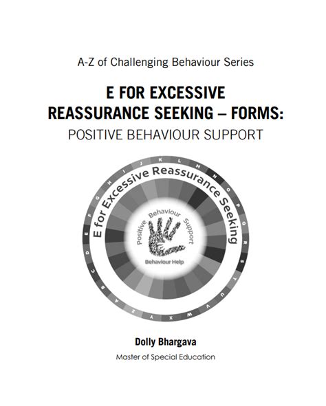 Excessive Reassurance Seeking Behaviour Help