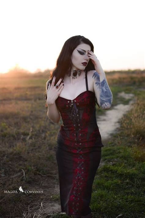 model styling photo magda corvinus assistant c ioan ring alchemy gothic dress lip service