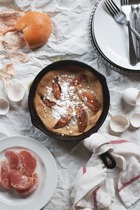 Pancake Fridays Caramelized Grapefruit Dutch Baby For Two The