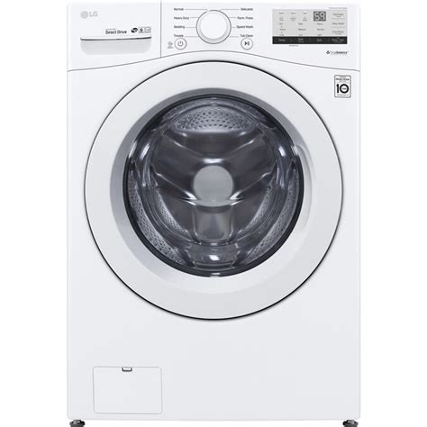 Lg 45 Cu Ft High Efficiency Stackable Front Load Washer White Energy