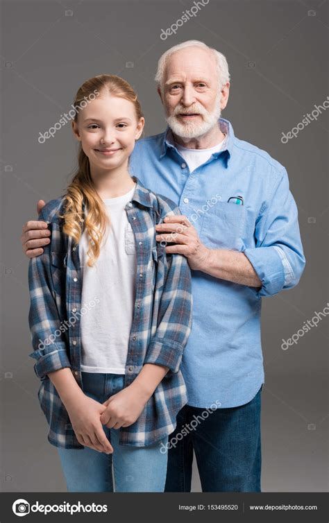 Grandfather And Grandbabe Hugging Stock Photo By NatashaFedorova