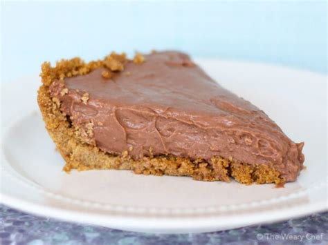 Chocolate Pie Graham Cracker Crust Cool Whip Insight From Leticia