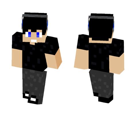 Get Blue Headphones Minecraft Skin For Free Superminecraftskins