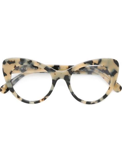 Stella Mccartney Havana Cat Eye Glasses Stellamccartney Glasses Fashion Eye Glasses