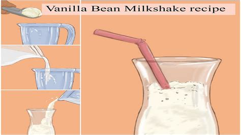 Vanilla Bean Milkshake Recipe Food Planet YouTube