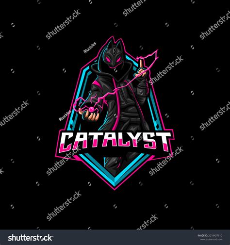 Fortnite Catalyst Skin Mascot Logo Concept Stock Vector Royalty Free