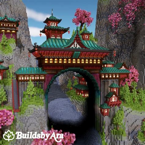 Minecraft Builds On Twitter Japanese Bridge House Build By Insta Buildsbyara Minecraft Mc