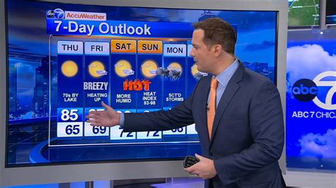 Chicago Accuweather Mostly Sunny A Little Warmer Thursday