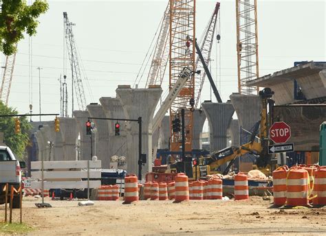 Latest Photos From The I 5920 Bridge Construction In Downtown Birmingham