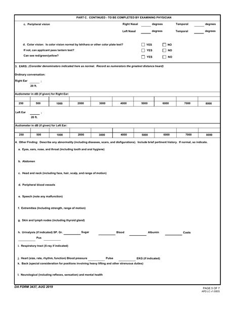 Da Form 3437 Download Fillable Pdf Or Fill Online Department Of The