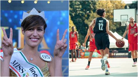 Alice Sabatini Ex Miss Italia Torno A Giocare A Basket Il Corpo Ho Imparato A Non Stressare